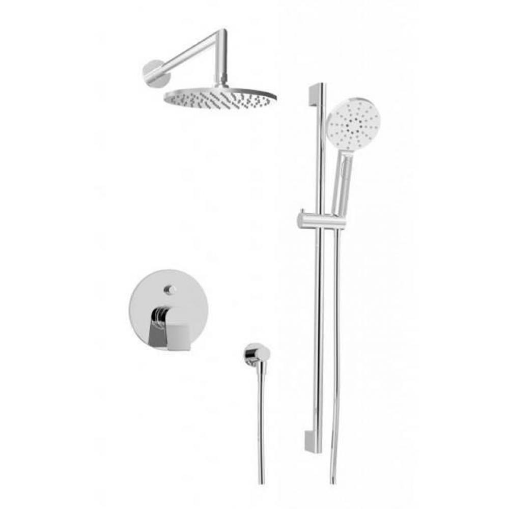 Complete pressure balanced shower kit