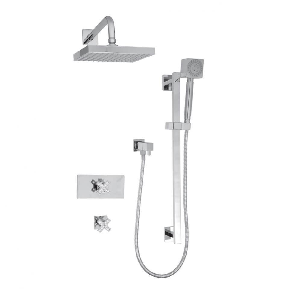 Trim only for thermostatic shower kit