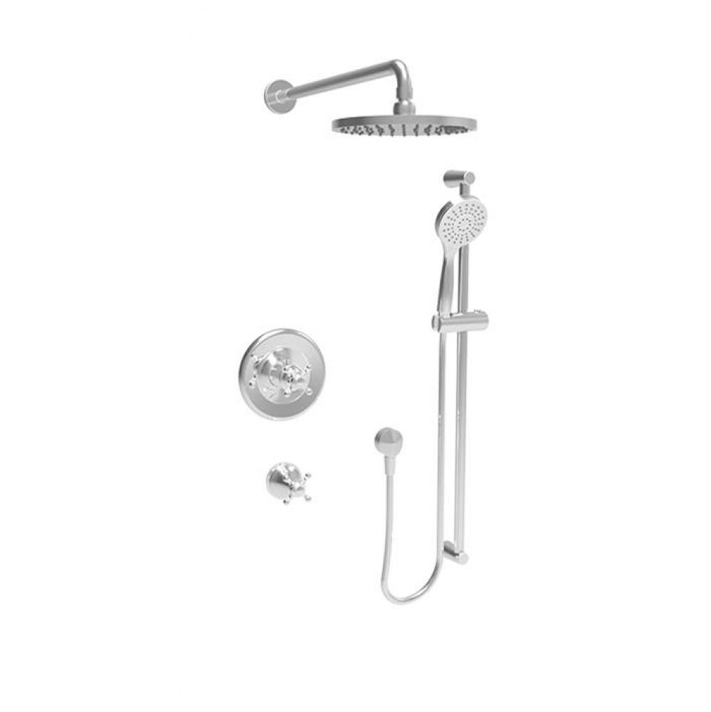 Complete Thermostatic Shower Kit (Non-Shared Ports)
