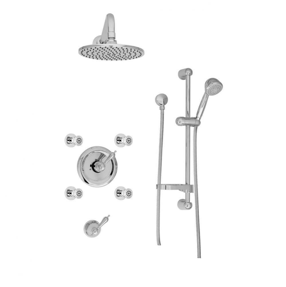 Trim only for thermostatic shower kit