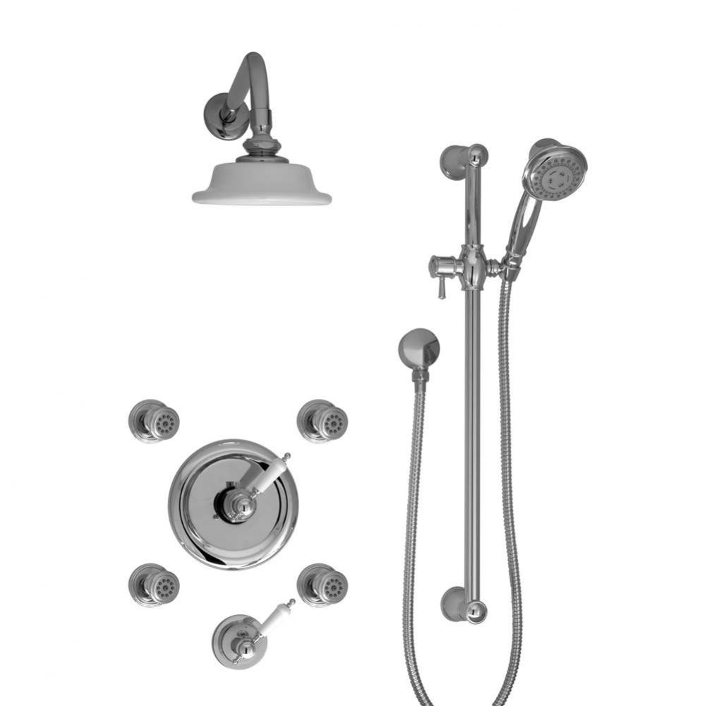 Trim only for thermostatic shower kit