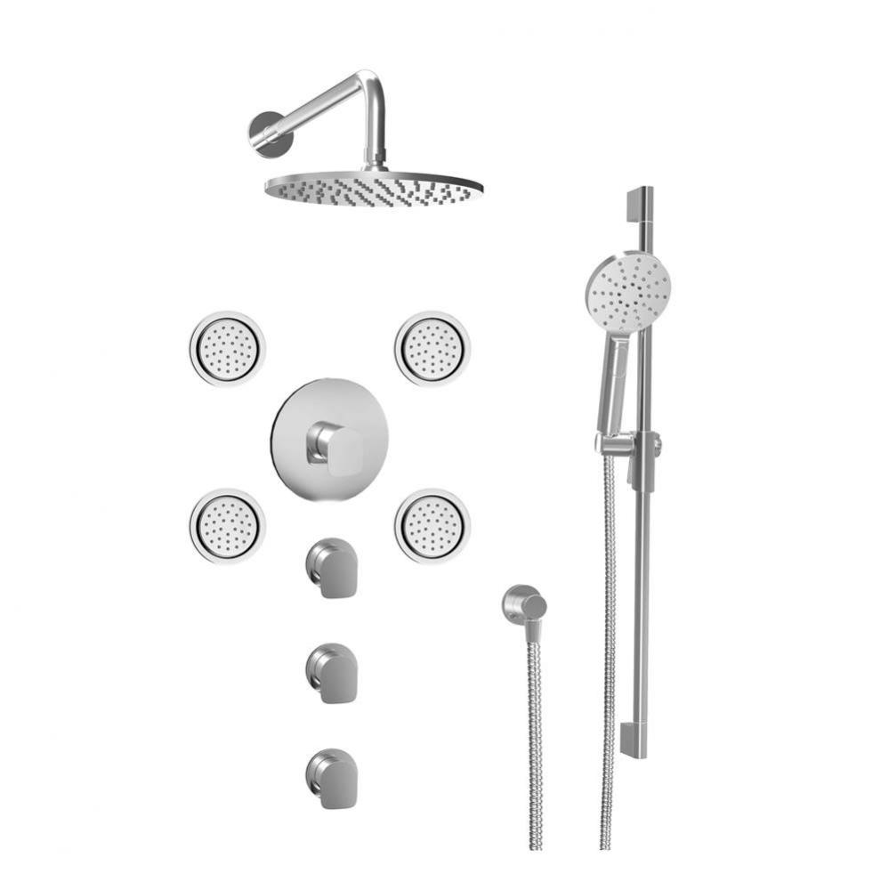 Trim only for thermostatic shower kit