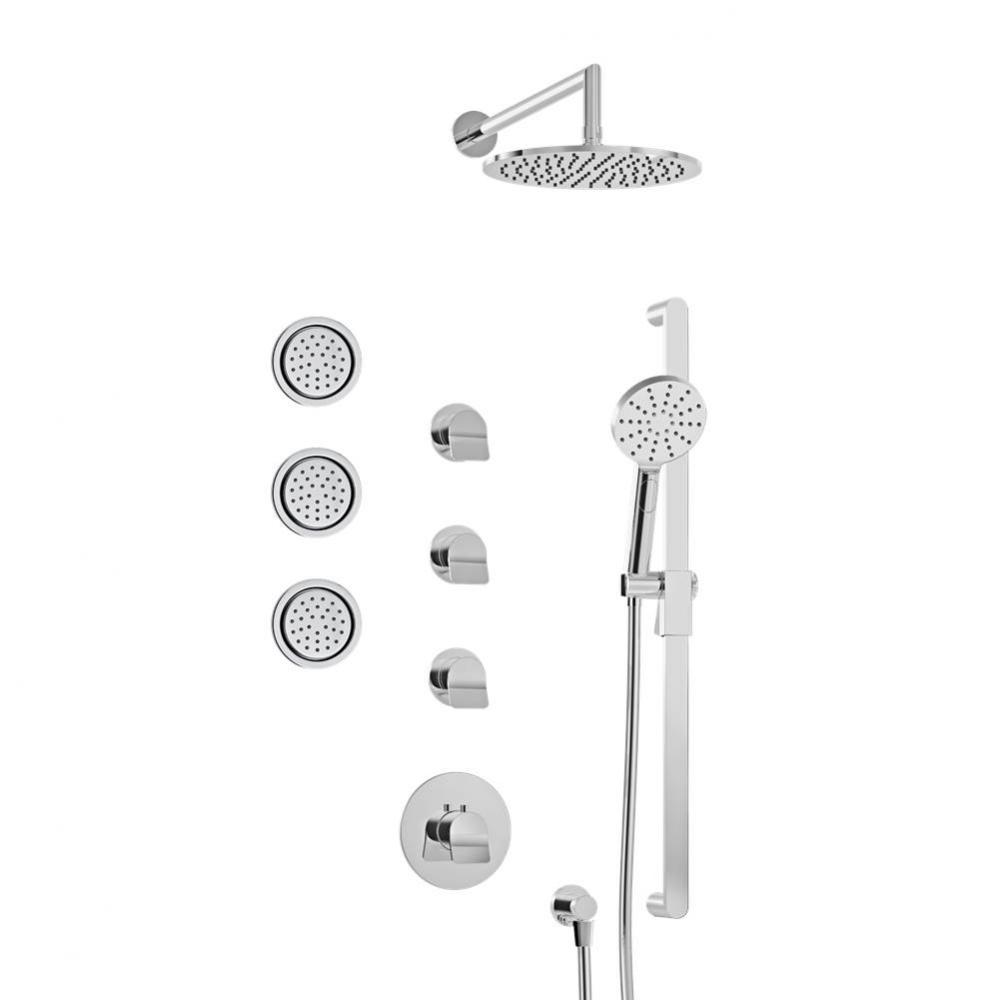 Trim only for thermostatic shower kit
