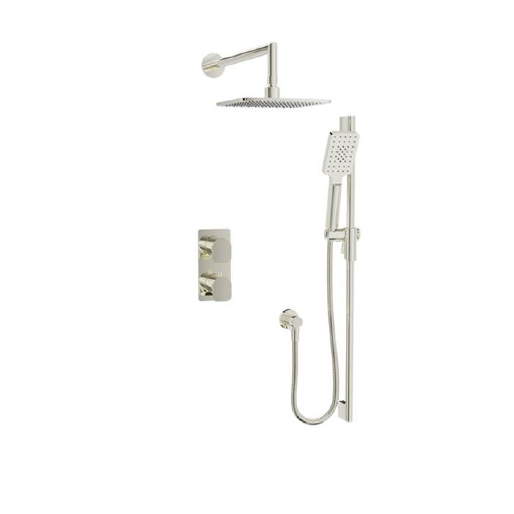 Complete thermostatic pressure balanced shower kit