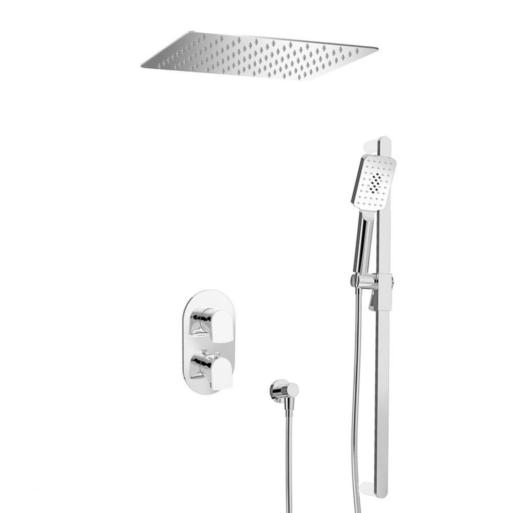 Trim only for thermostatic pressure balanced shower kit