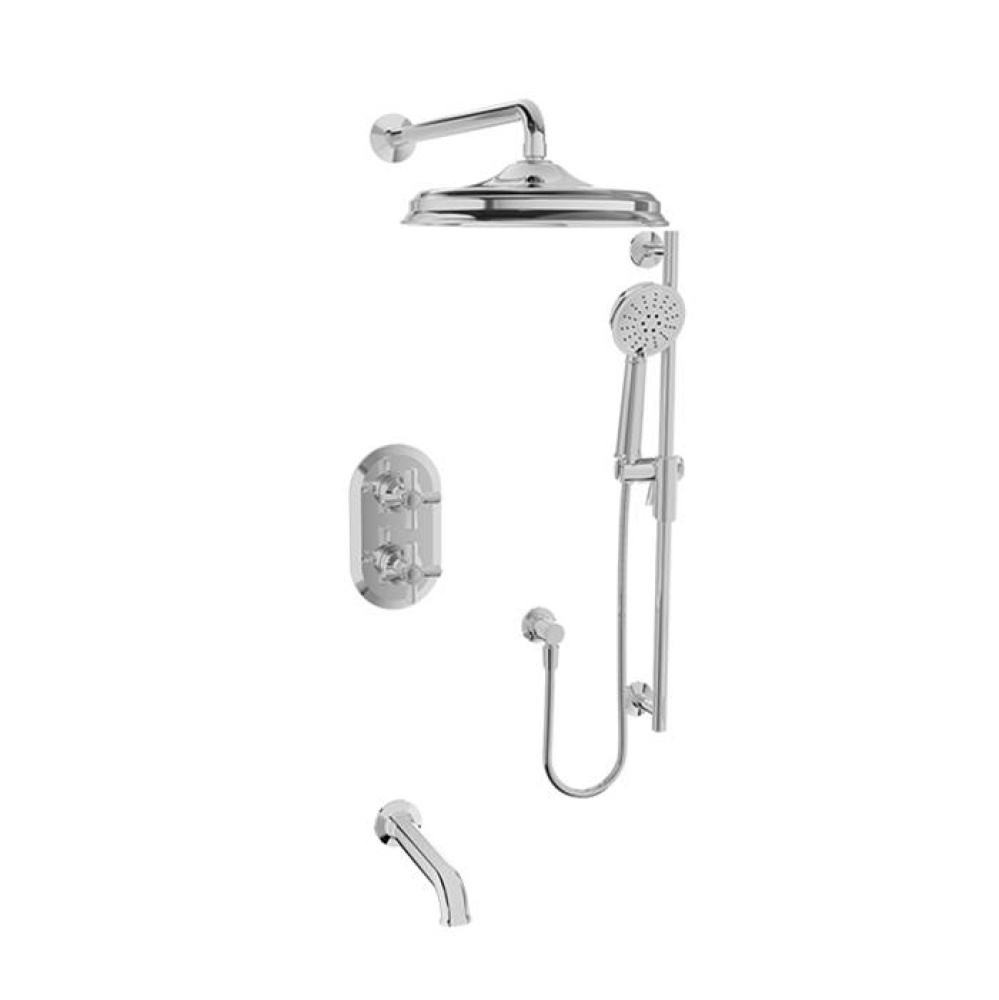 Trim only for thermostatic pressure balanced shower kit