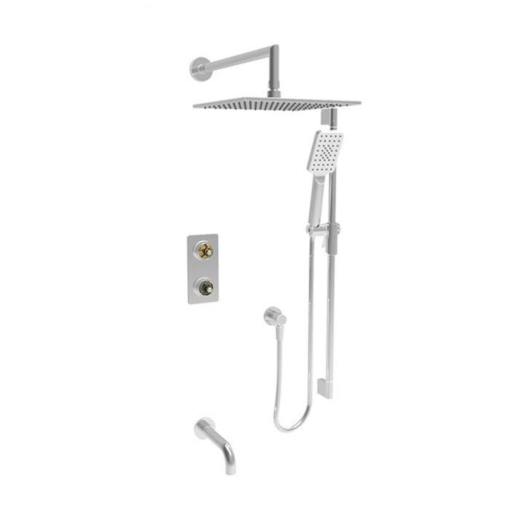 Trim Only For Thermostatic Pressure Balanced Shower Kit (Without Handle)