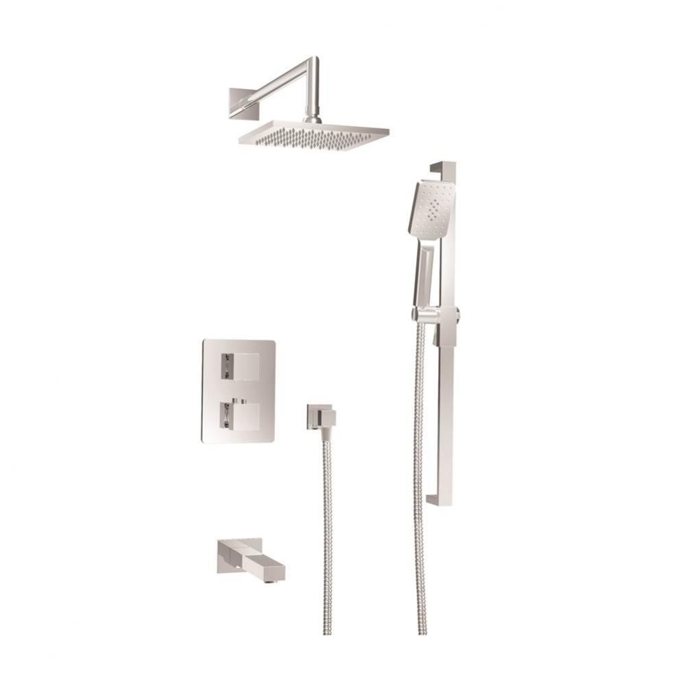 Complete Thermostatic Pressure Balanced Shower Kit