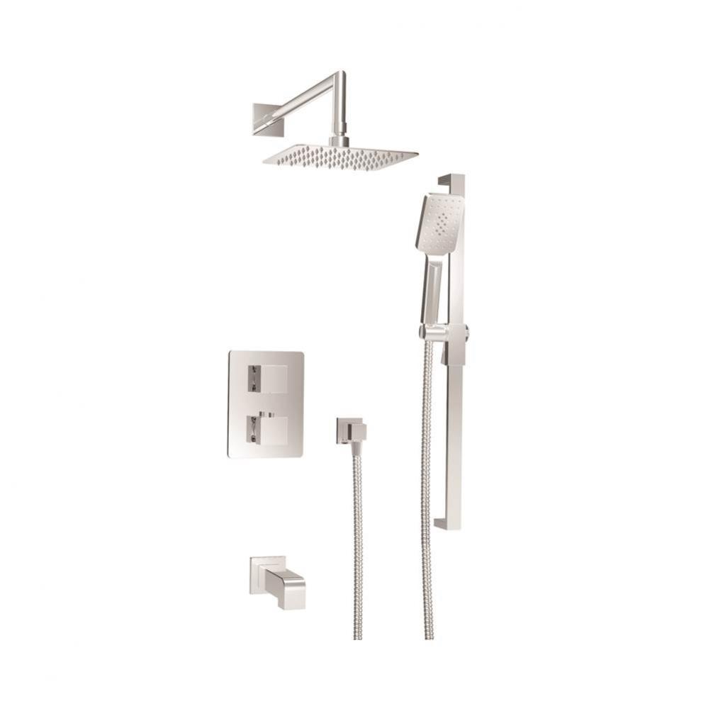 Trim only for thermostatic pressure balanced shower kit