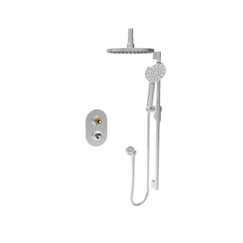 Trim Only For Pressure Balanced Shower Kit (Without Handle)