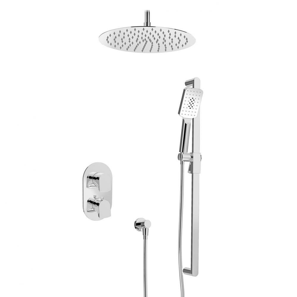 Trim Only For Thermostatic Pressure Balanced Shower Kit