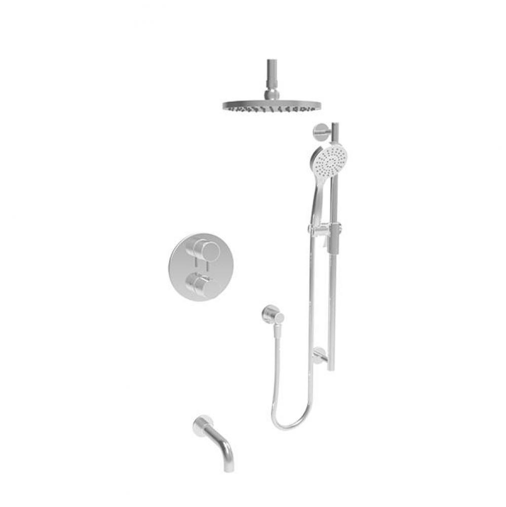 Complete Thermostatic Pressure Balanced Shower Kit
