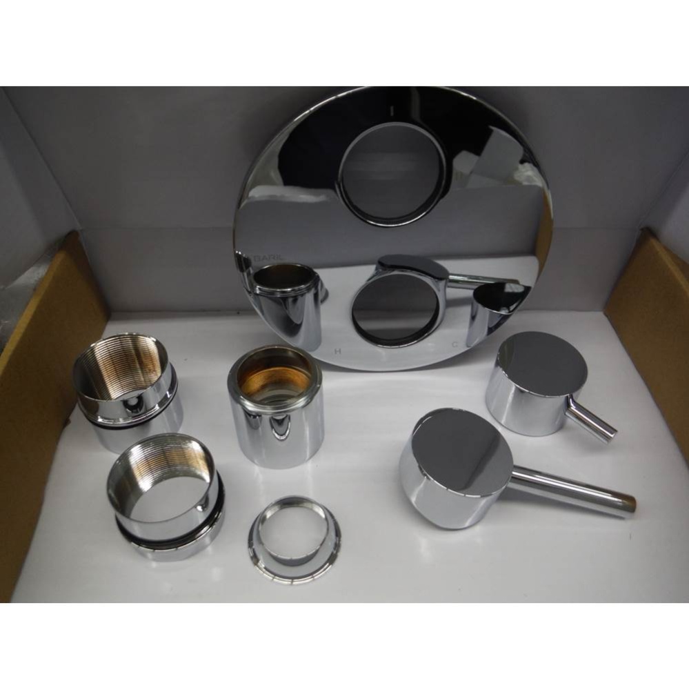 Trim only for pressure balanced shower control valve with 2-way diverter