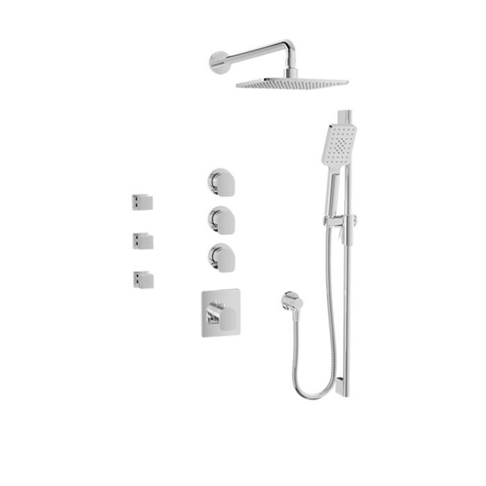 Trim only for thermostatic shower kit