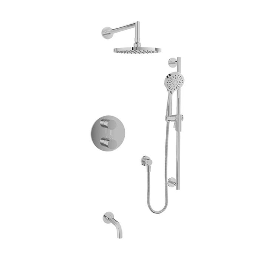 Trim only for thermostatic pressure balanced shower kit