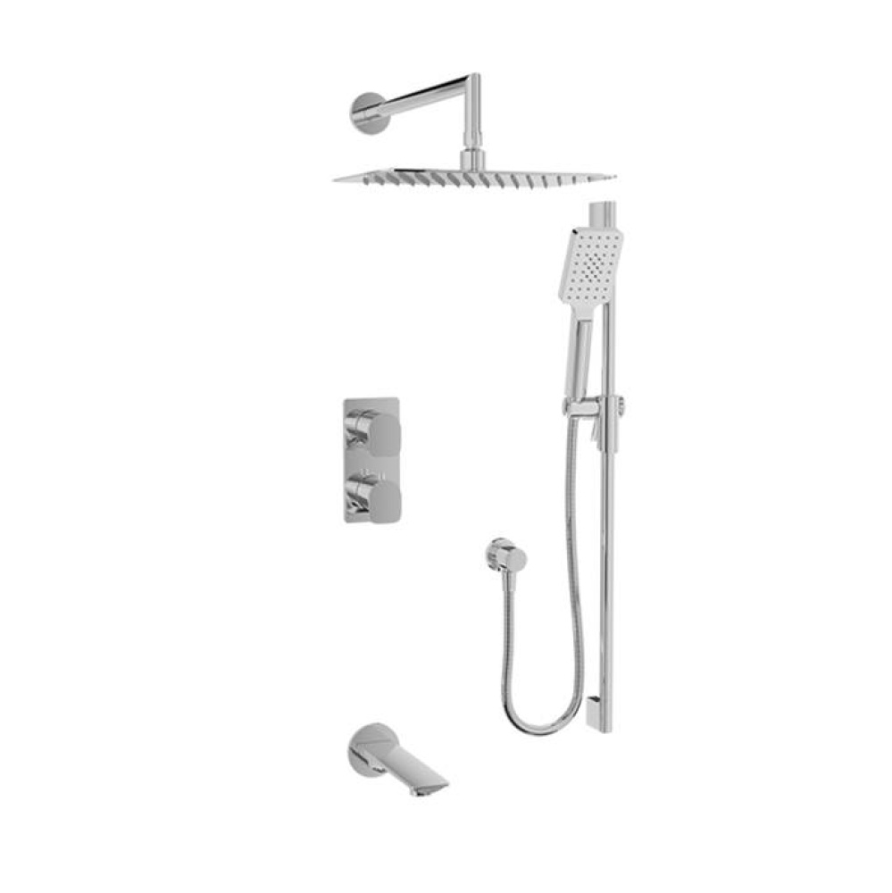 Trim only for thermostatic pressure balanced shower kit