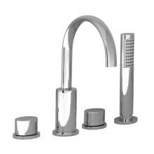 BARiL B14-1429-00-** - 4-piece deck mount tub filler with hand shower