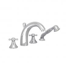BARiL B16-1431-01-CC-150 - 4-piece deck mount tub filler with hand shower