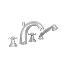 BARiL B16-1431-01-CC-175 - 4-piece deck mount tub filler with hand shower