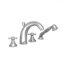 BARiL B16-1431-01-** - 4-piece deck mount tub filler with hand shower