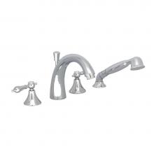 BARiL B18-1421-00-GG-150 - 4-piece deck mount tub filler with hand shower