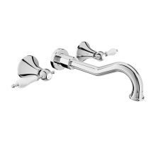 BARiL B18-8041-00L-CB-050 - Wall-mounted lavatory faucet, drain not included
