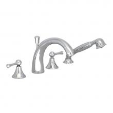 BARiL B19-1431-00-GG-150 - 4-piece deck mount tub filler with hand shower