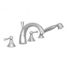 BARiL B19-1431-00-GG-175 - 4-piece deck mount tub filler with hand shower