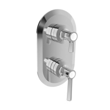 BARiL B20-9524-00-CC - Complete thermostatic pressure balanced shower control valve with 2-way diverter