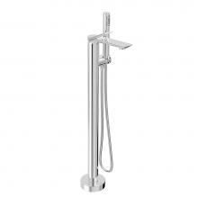 BARiL B46-1100-00-CC - Floor-Mounted Tub Filler With Hand Shower