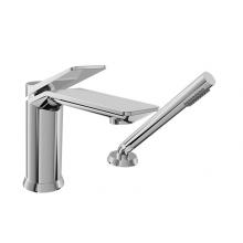 BARiL B46-1249-00-CC-150 - 2-piece deck mount tub filler with hand shower