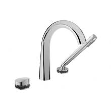 BARiL B47-1349-00-NY-150 - 3-piece deck mount tub filler with hand shower