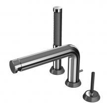 BARiL B52-1369-00-CF-175 - 3-piece deck mount tub filler with hand shower
