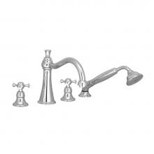 BARiL B71-1401-01-** - 4-piece deck mount tub filler with hand shower