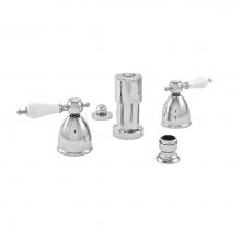 BARiL B74-7101-02-CB - 8'' c/c bidet faucet with vacuum