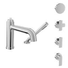 BARiL B80-1249-00-CC - 2-piece tub filler with hand shower (without handle)