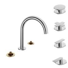BARiL B80-8001-1PL-CC-100 - 8'' c/c lavatory faucet (without handle), drain included