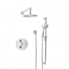 BARiL PRO-4206-66-CC - Complete Thermostatic Pressure Balanced Shower Kit