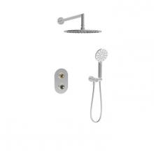 BARiL PRO-4291-80-CC - Complete Thermostatic Pressure Balanced Shower Kit (Without Handle)