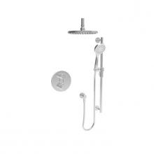 BARiL PRR-4201-66-CC - Complete Thermostatic Pressure Balanced Shower Kit