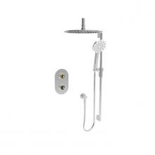 BARiL PRR-4201-80-CC - Complete Thermostatic Pressure Balanced Shower Kit (Without Handle)