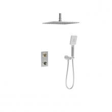 BARiL PRR-4292-80-CC - Complete Thermostatic Pressure Balanced Shower Kit (Without Handle)