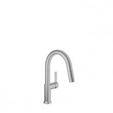 BARiL CUI-9247-02L-CC - Single Hole Bar / Prep Kitchen Faucet With 2-Function Pull-Down Spray