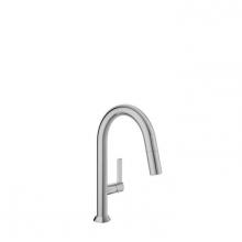 BARiL CUI-9345-02L-CC-150 - Single Hole Bar / Prep Kitchen Faucet With 2-Function Pull-Down Spray