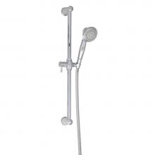 BARiL DGL-2160-04-CC-150 - Antica 4-Spray Sliding Shower Bar