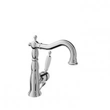 BARiL MON-2600-00L-CB-050 - Antique Style Single Hole Lavatory Faucet, Drain Included