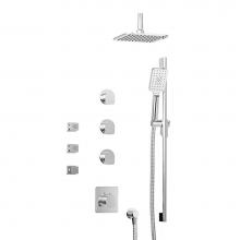 BARiL PRR-3950-04-CC - Complete Thermostatic Shower Kit