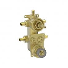 BARiL RVA-9531-P0-NS-B - 3-Way Tp Rough (Non-Shared Ports) - Pex Connections