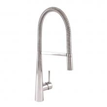 BARiL CUI-1091-02L-CC - High single hole kitchen faucet with 2-function detachable spray