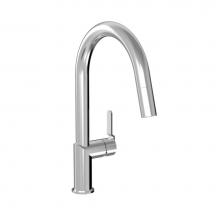 BARiL CUI-9249-32L-CC - Single Hole Kitchen Faucet With 2-Function Pull-Down Spray